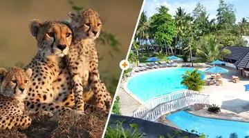 Kenijskie trio+ Travellers Beach Hotel & Club 