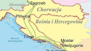 Chorwacja - Bośnia - Adriatyk Tour