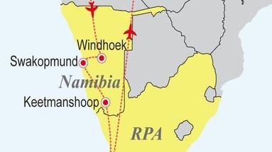 Namibia - RPA - Druga twarz Afryki