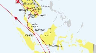 Tajlandia, Wietnam, Kambodża, Malezja, Singapur, Indonezja - sześć krajów Azji